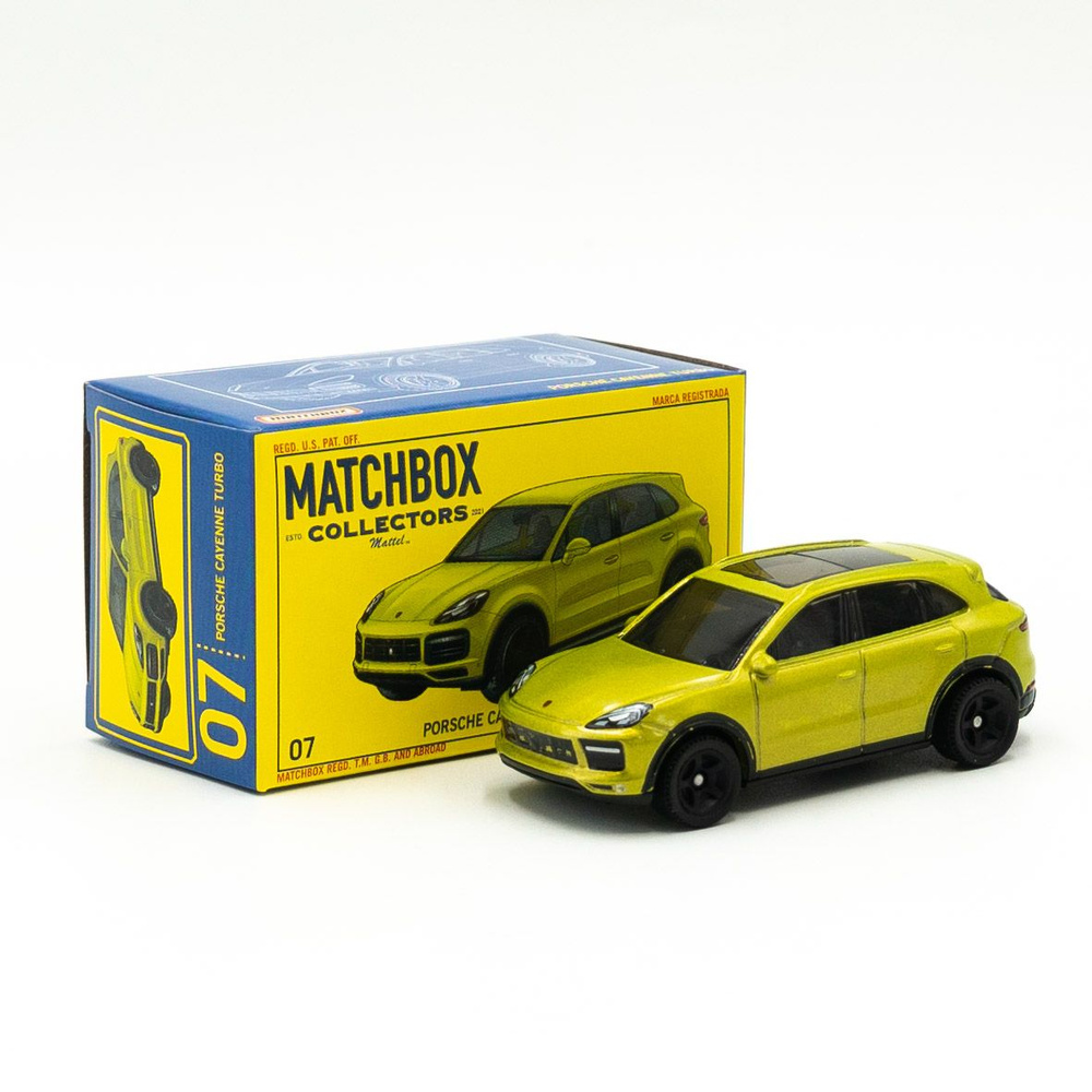 Машинка Matchbox Collectors Porsche Cayenne Turbo Резиновые колеса и коробочка  #1