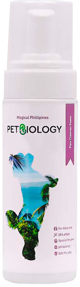 PETBIOLOGY Magical Phillipines пенка для лап собак и щенков, ароматы Филиппин, 150 мл  #1