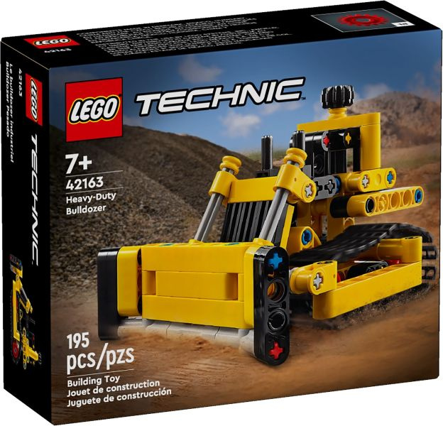 Конструктор LEGO Technic 42163 Сверхмощный бульдозер #1