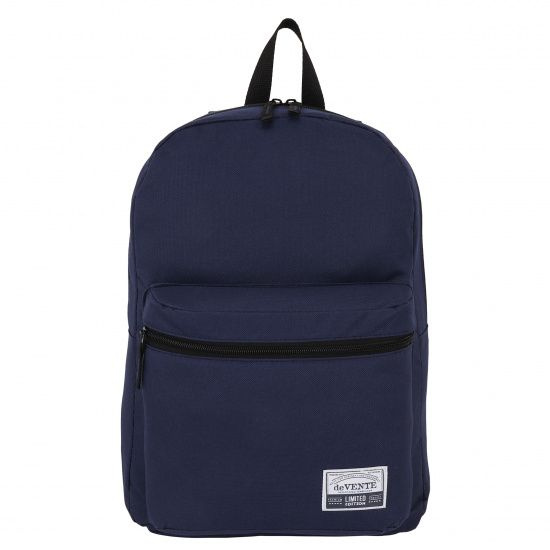 Рюкзак deVENTE Blue, подростковый, 40x29x17см, темно-синий #1