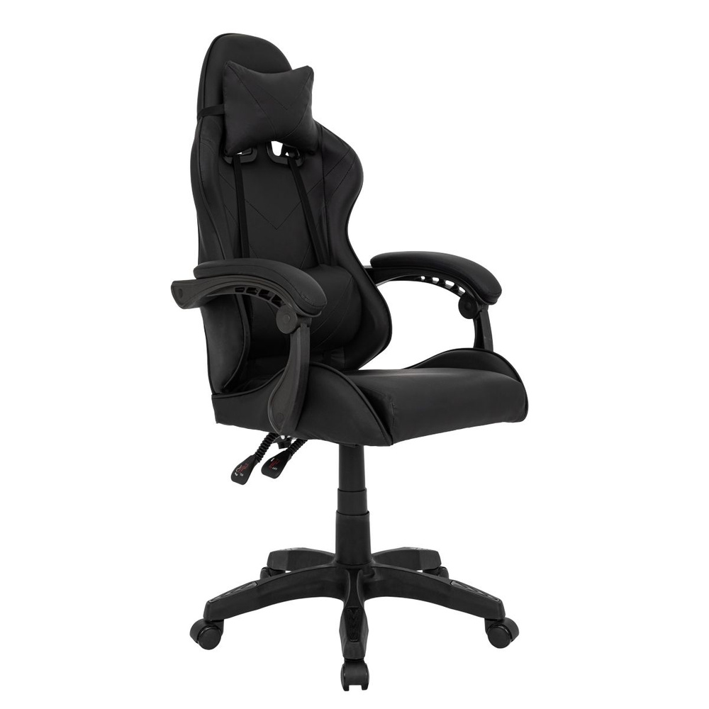 CyberZone Игровое компьютерное кресло, черно-синий базовый #1