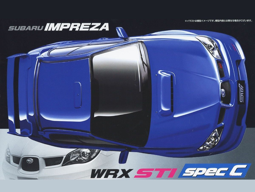 Сборная модель Subaru Impreza Sedan WRX Sti Spec C #1