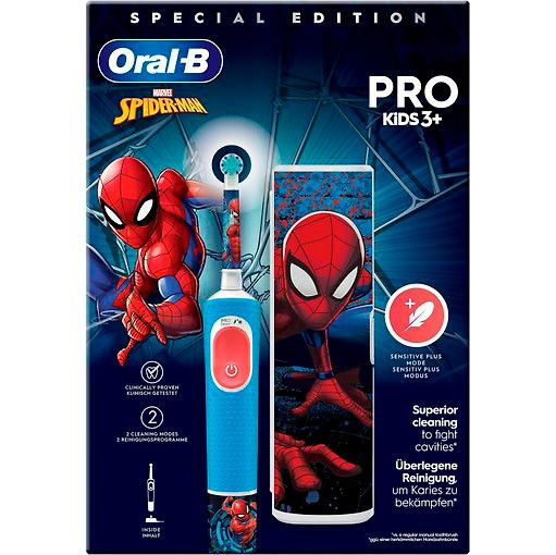 Электрическая зубная щетка Oral-B Vitality Pro Kids, Spider-Man #1