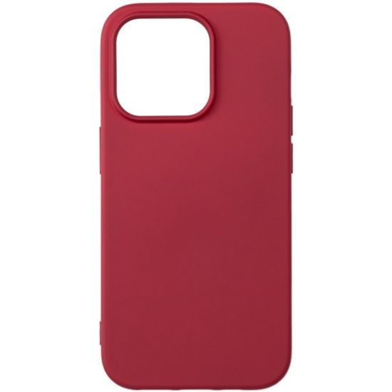 Чехол Zibelino для Apple iPhone 14 Pro, Soft Case, вишневый #1