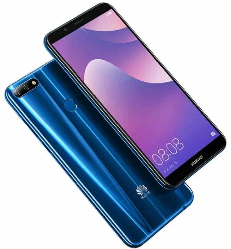 HUAWEI Смартфон Y7 Prime CN 128 ГБ, синий #1