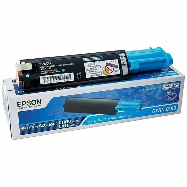 Картридж лазерный Epson S050189 (голубой, ориг., 4 000 стр., 1шт.) #1