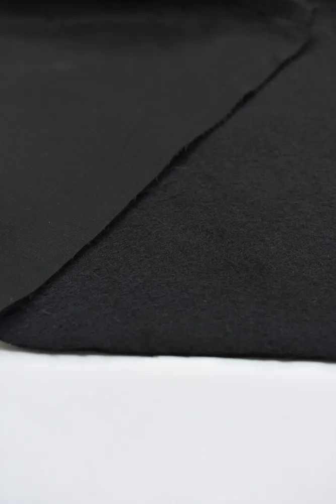 Плащевка Президент. Цвет черный, отрез ткани 1 м * 146 см (длина 1 м, ширина 146 см), 100% п/э  #1
