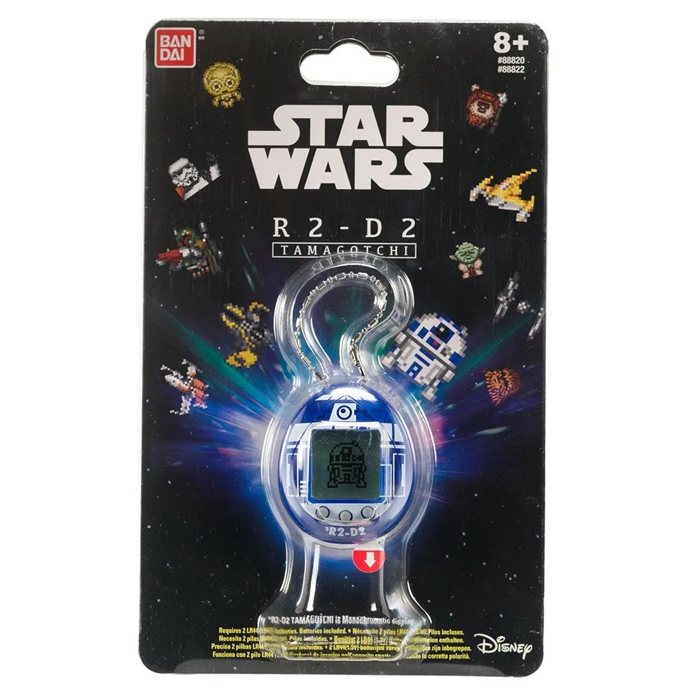 Bandai Tamagotchi nano серийный x Звездные войны , R2-D2 Классика (Полупрозрачный синий)  #1