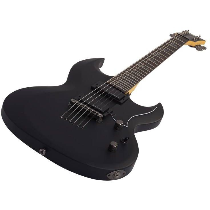 Schecter Электрогитара DEMON S-II ABSN SBK 6-струнная, корпус Липа #1