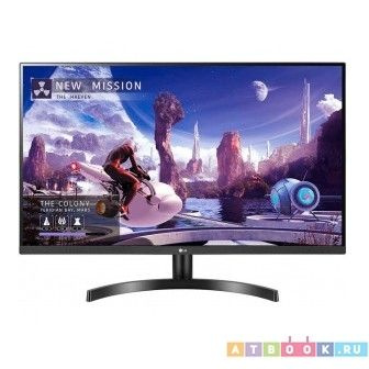 LG 31.5" Монитор 32QN600, черный #1