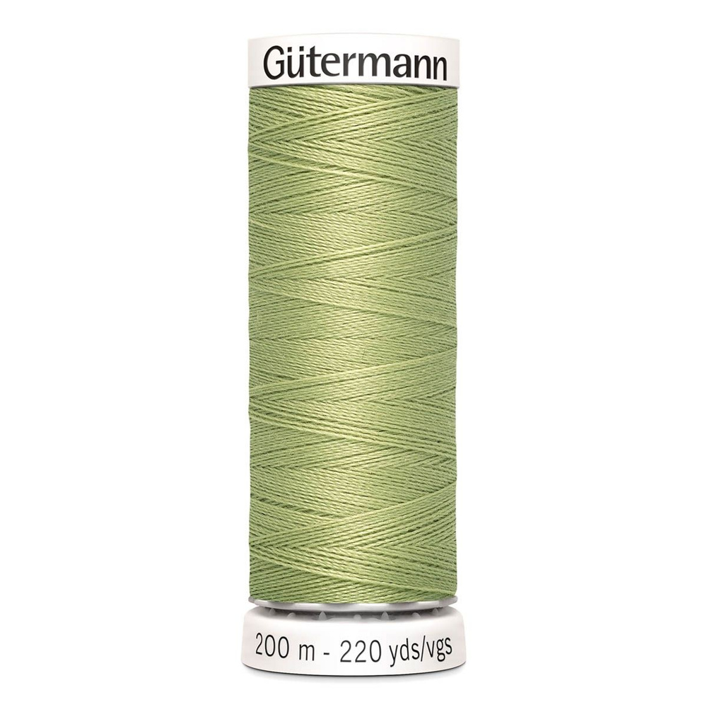 Нить Gutermann, Sew-All 100/200м для всех материалов, 100% п/э, цвет 282 св.оливковый  #1