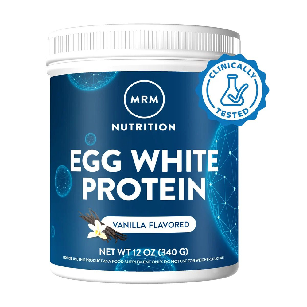 Яичный протеин Egg White Protein, 340 г, ваниль (MRM) #1