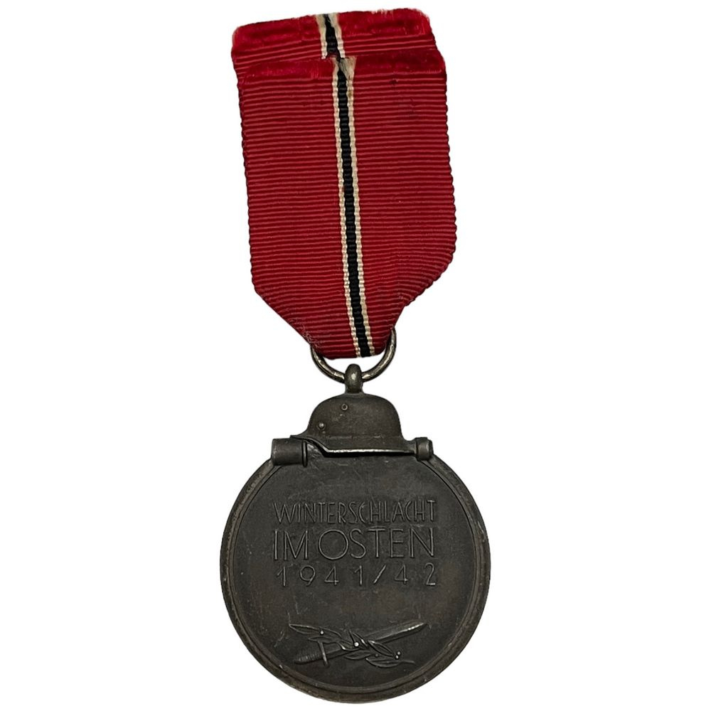 Германия (Третий рейх), медаль "За зимнюю кампанию на Востоке" (Мороженое мясо) 1942 гг (клеймо 110) #1