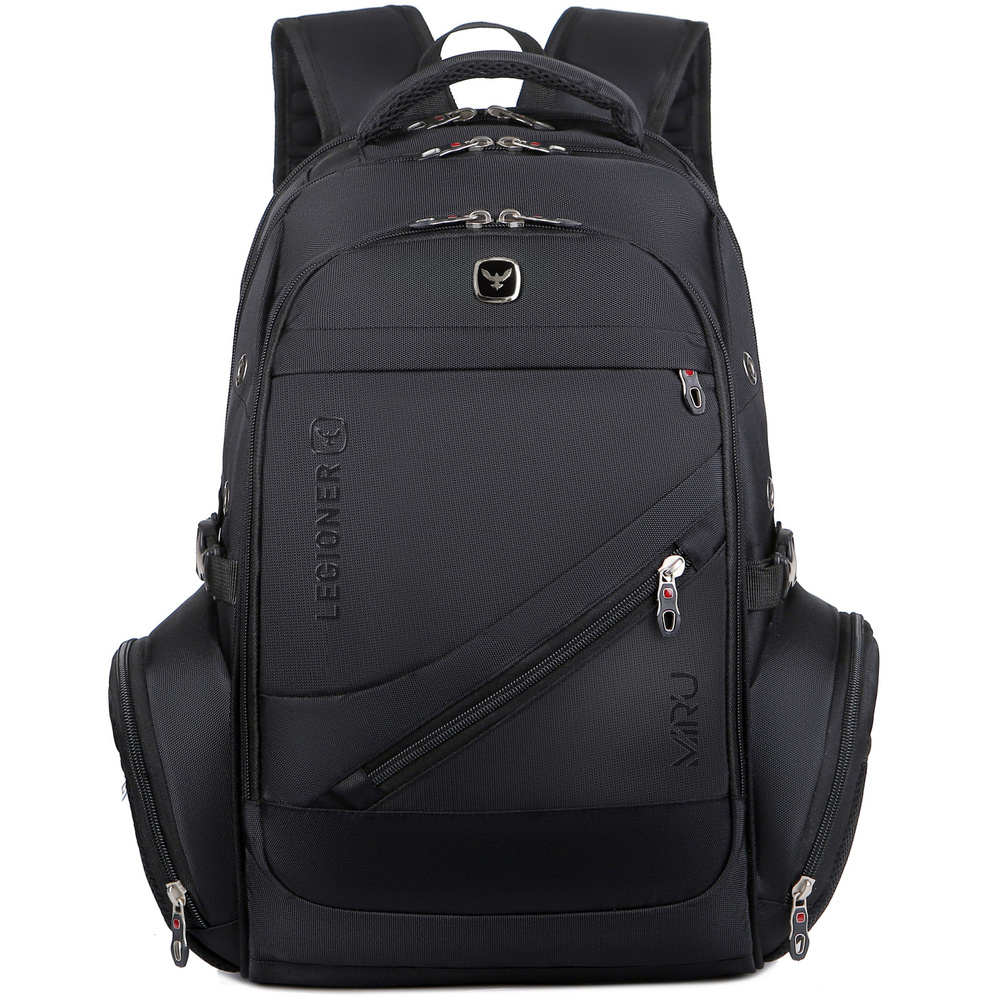 Рюкзак для ноутбука ортопедический Miru Legioner Backpack M03, с usb, Aux выход  #1