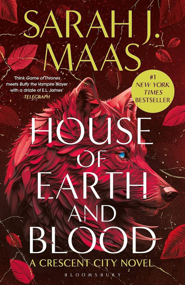 House of Earth and Blood Sarah J. Maas Дом Земли и крови Сара Дж Маас / Книги на английском языке  #1