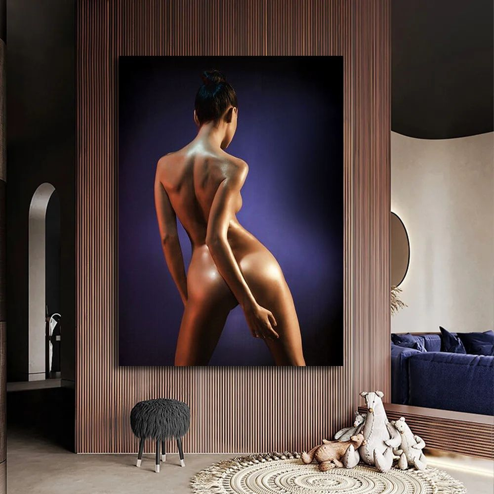 Эротические картины, девушка 18+, 50х70 см. #1