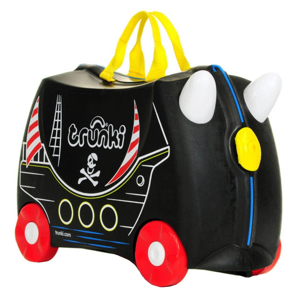 Чемодан-каталка trunki Pedro TRU-0312, ручная кладь, 46х31х21 см, 18 л, 1.7 кг, черный  #1