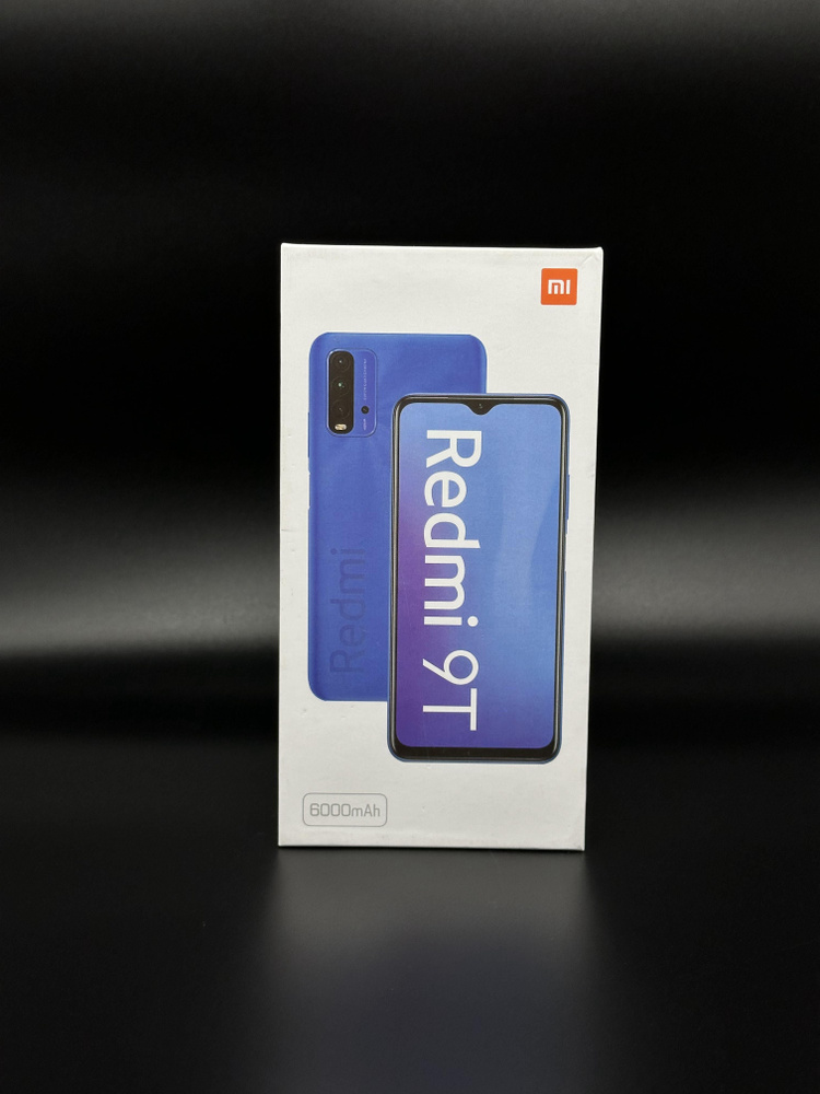 Xiaomi Смартфон Redmi 9T 6/128 ГБ, синий, Восстановленный #1