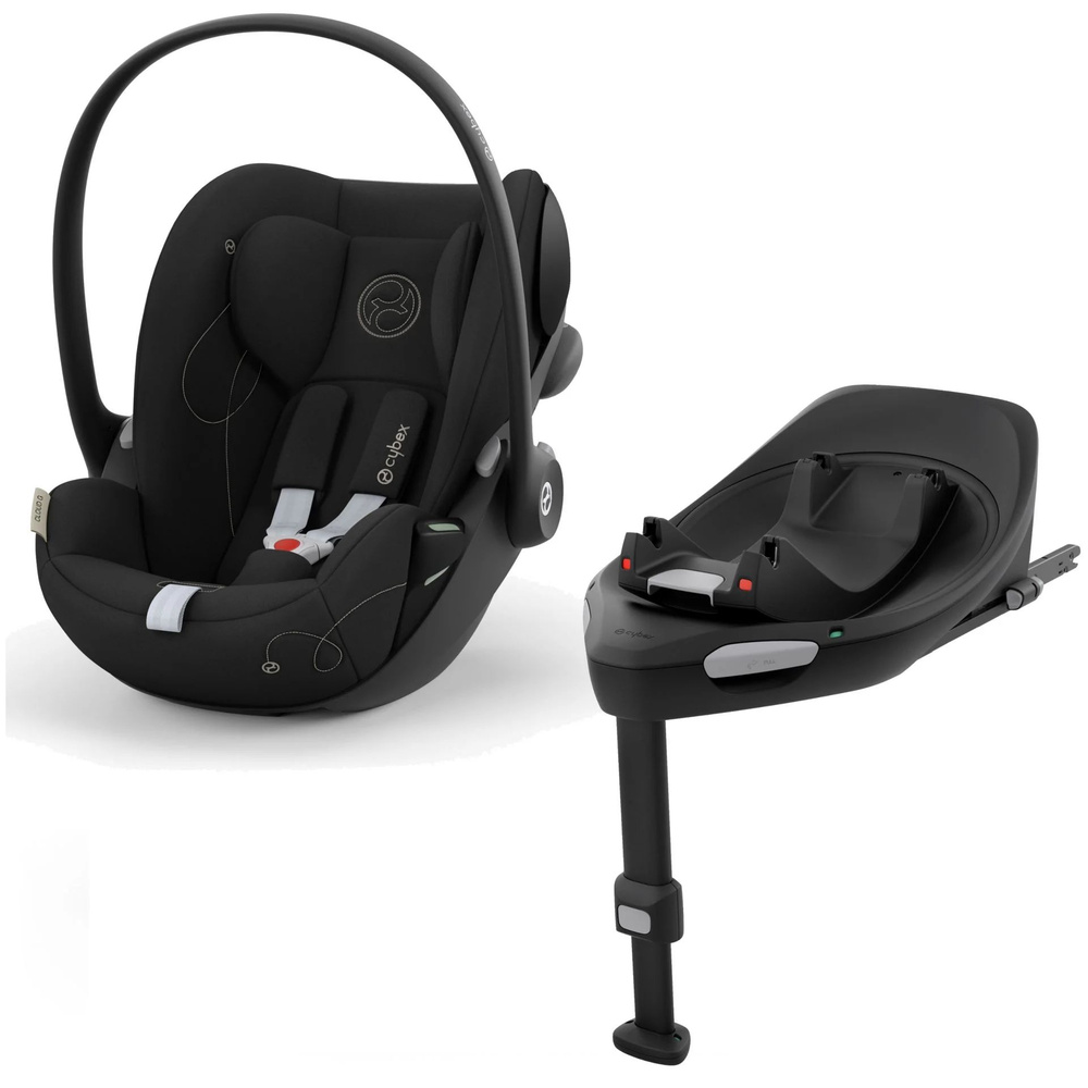 Автокресло Cybex Cloud G i-Size с базой IsoFix Cybex Base G Moon Black #1