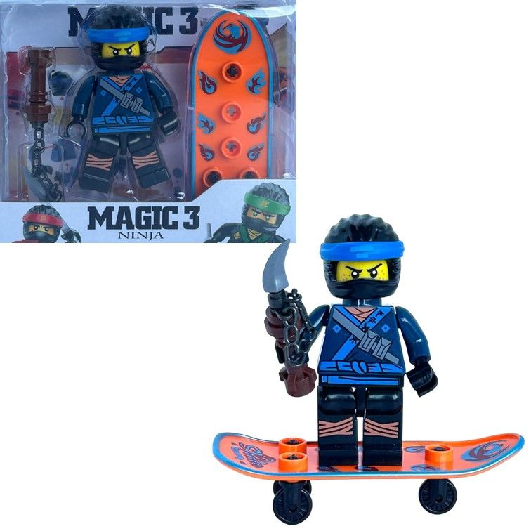 2017-36F Конструктор minifigures Ninjago, фигурка Ниндзяго 8 см. #1