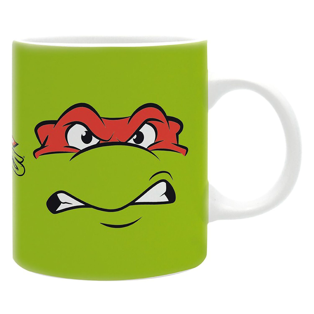 Кружка керамическая TMNT Mug 320 мл Raphael & Michelangelo subli ABYMUGA257 #1