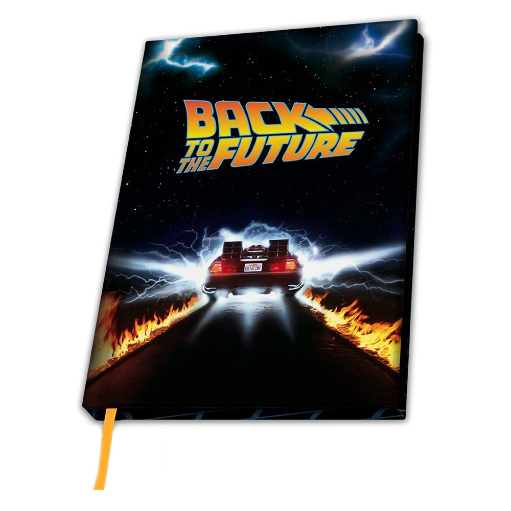 Записная книжка Back To The Future A5 Notebook DeLorean X4 #1