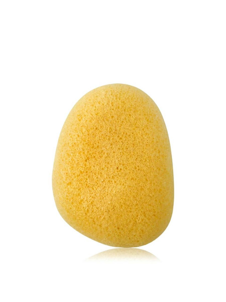 Спонж конняку с куркумой Daily Konjac Sponge Turmeric 1 шт #1