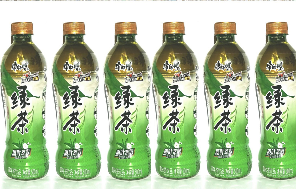 Напиток безалкогольный, чай зеленый 500 мл, Kagshifu, Китай, 6 шт  #1