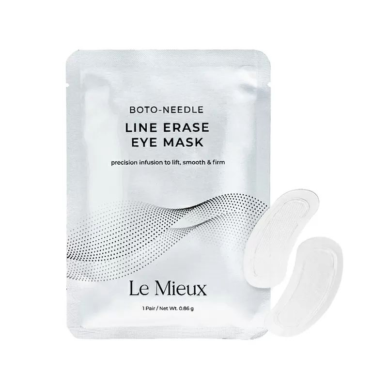 Le Mieux Boto-Needle Line Erase Eye Mask №1, Бото-патчи для кожи вокруг глаз №1  #1