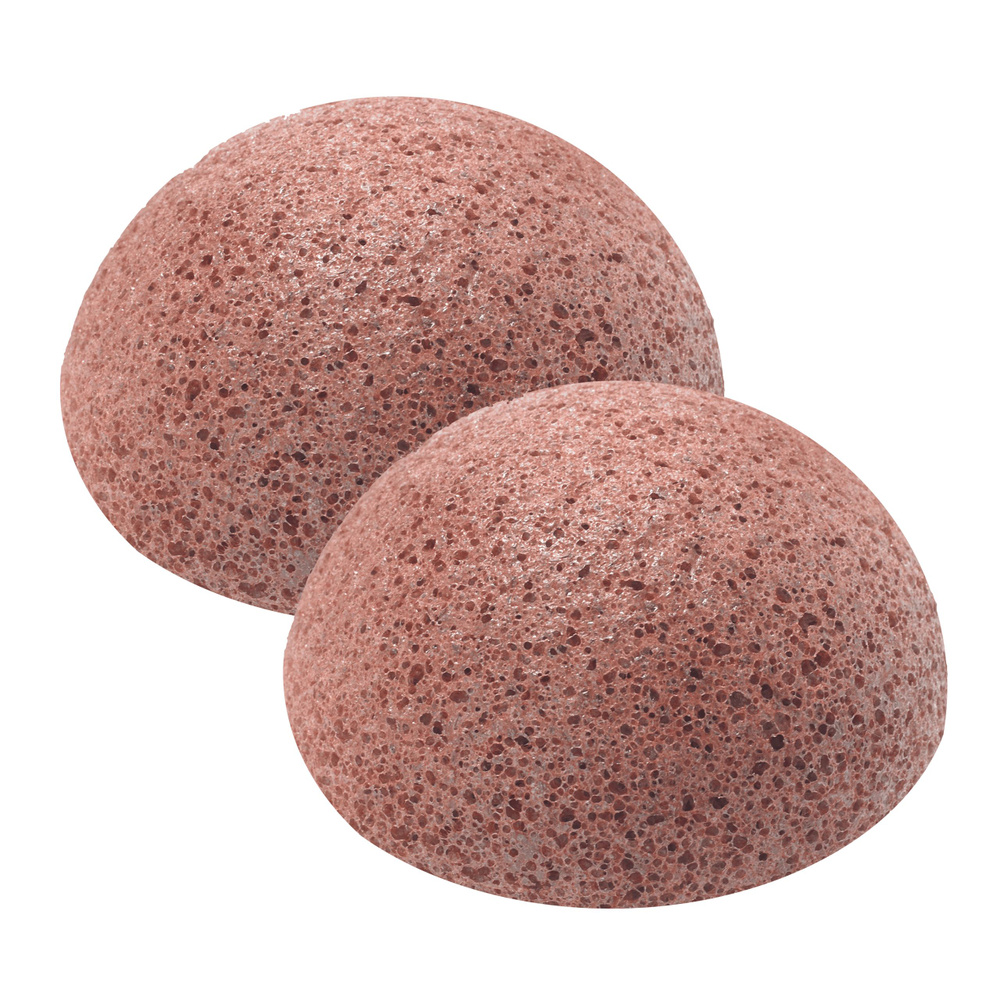 MZ SKIN Natural Konjac Sponge Red Clay Konjac Sponge - натуральный спонж конняку из красной глины  #1