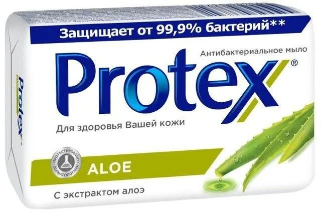 Мыло Protex "Aloe", туалетное антибактериальное, 90 г #1