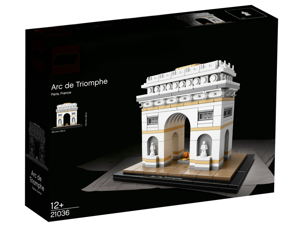 Конструктор Архитектура Триумфальная арка (сопоставим с 21036 Architecture)  #1
