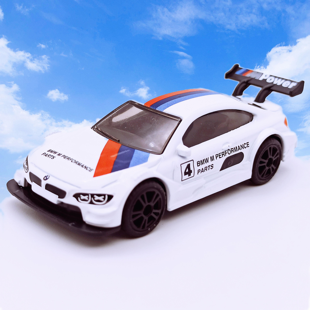 Машинка BMW M4 Racing спорткар 1/87 Siku 1581 - металлическая, SIKU1581 коллекционная машинка, игрушка #1