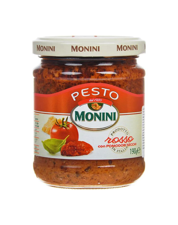 Соус Monini Pesto Rosso с вялеными помидорами, 190 гр #1