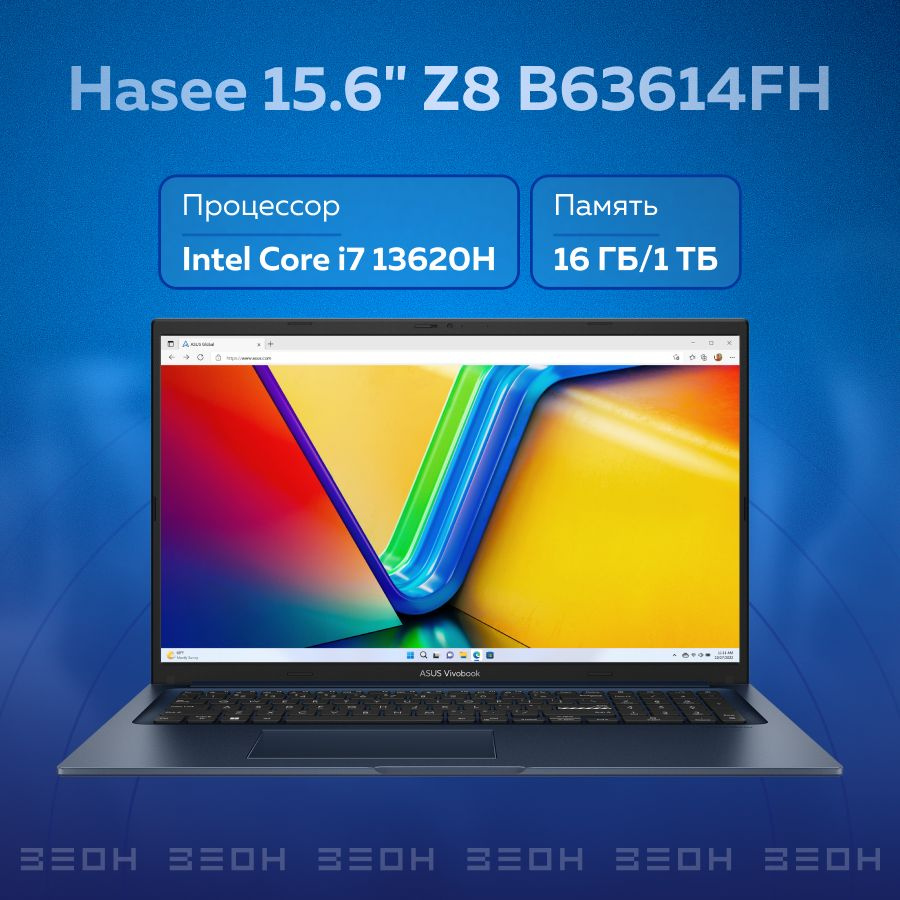 Hasee B63614FH Игровой ноутбук 15.6", Intel Core i7-13620H, RAM 16 ГБ, SSD, NVIDIA GeForce RTX 3050 для #1