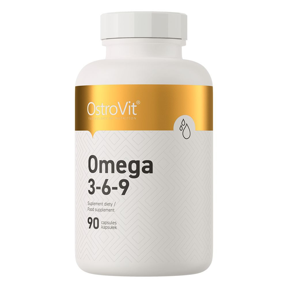 Омега рыбий жир OstroVit Omega 3-6-9 90 капсул #1