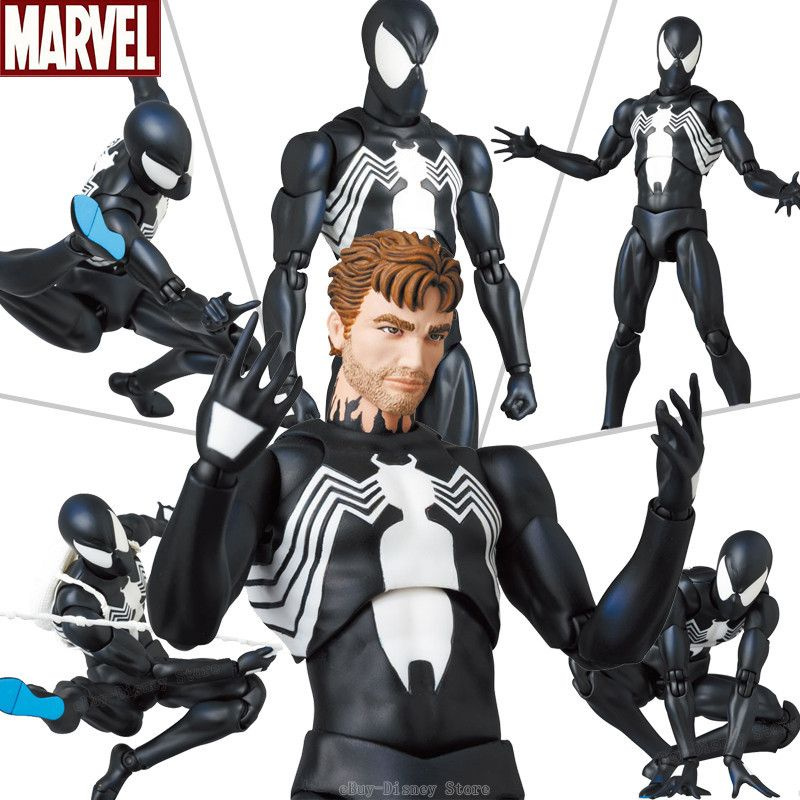 CT Mafex 147 Venom Spiderman 1/12 Черный Человек-паук Симбиотик модель персонажа  #1