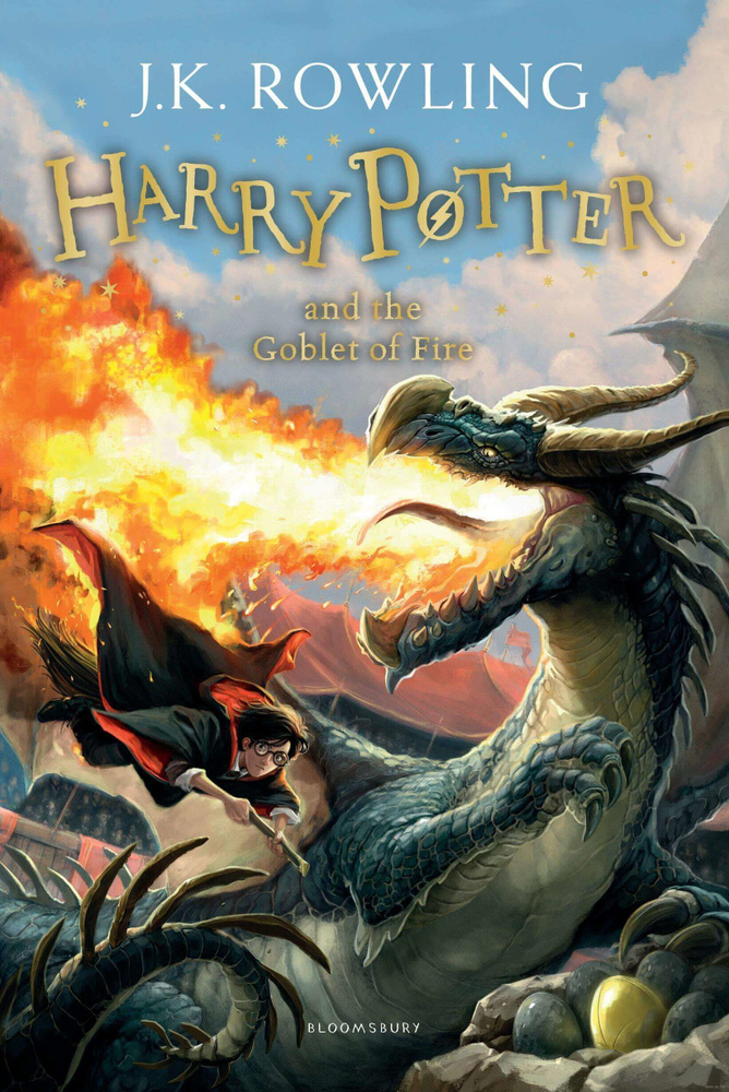 Книга на английском языке Harry Potter and Goblet of Fire (Book 4),Гарри Поттер и Кубок огня/ Роулинг #1