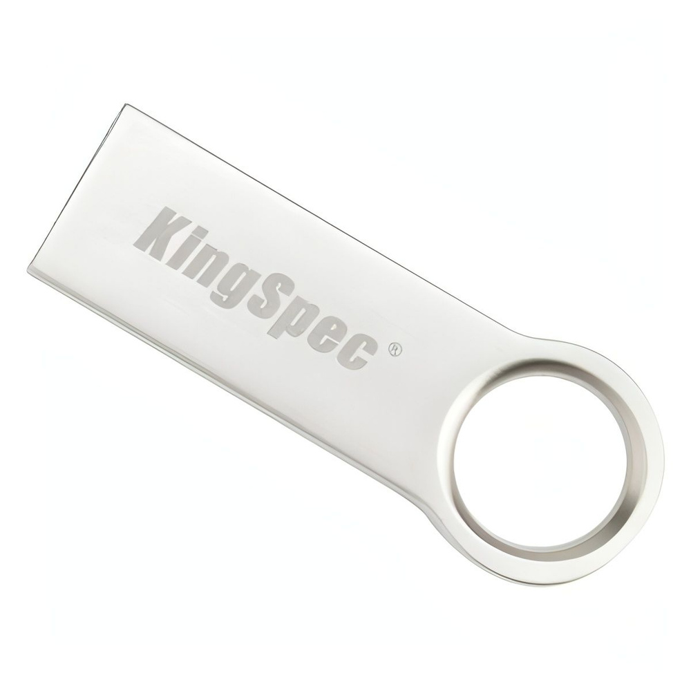 Флеш-диск KingSpec Stick KU32U 128Gb USB3.0 серебристый #1