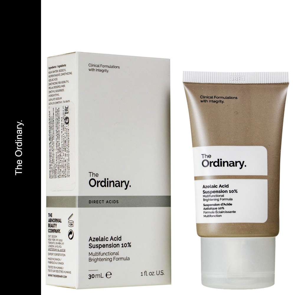 Крем-сыворотка для лица Azelaic Acid Suspension 10% The Ordinary, объем 30 мл, для проблемной кожи с #1