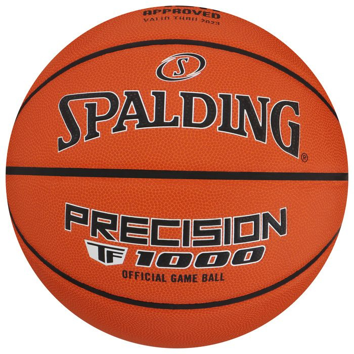 Мяч баскетбольный SPALDING TF-1000 Precision 77526z, размер 7, FIBA Approved #1