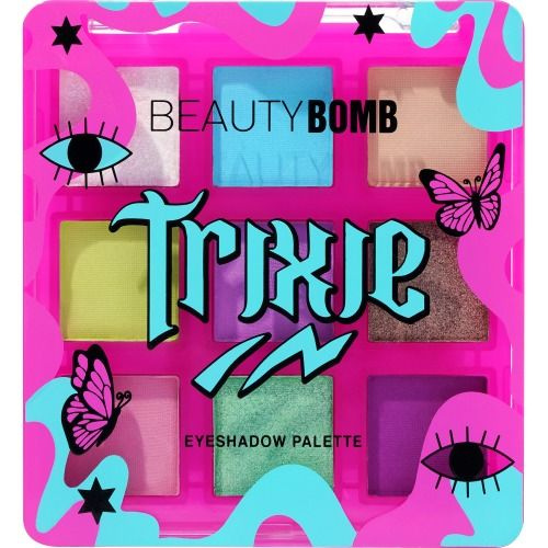 Beauty Bomb Палетка теней Eyeshadow palette Trixie, тон 01, 7 г #1