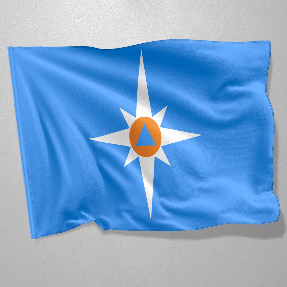 Флаг МЧС / 90x135 см. #1
