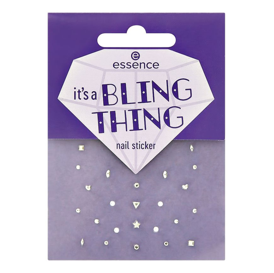 Наклейки для ногтей Essence BLING BLING nail stickers #1