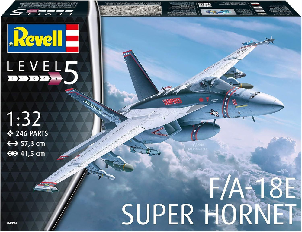 Американский истребитель Revell 04994 F/A-18E Super Hornet #1