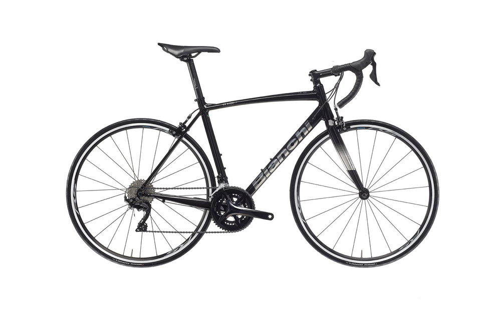 Bianchi Велосипед Шоссейный, Велосипед BIANCHI Nirone 7 Alu Sora 9S 2023 black 500мм  #1