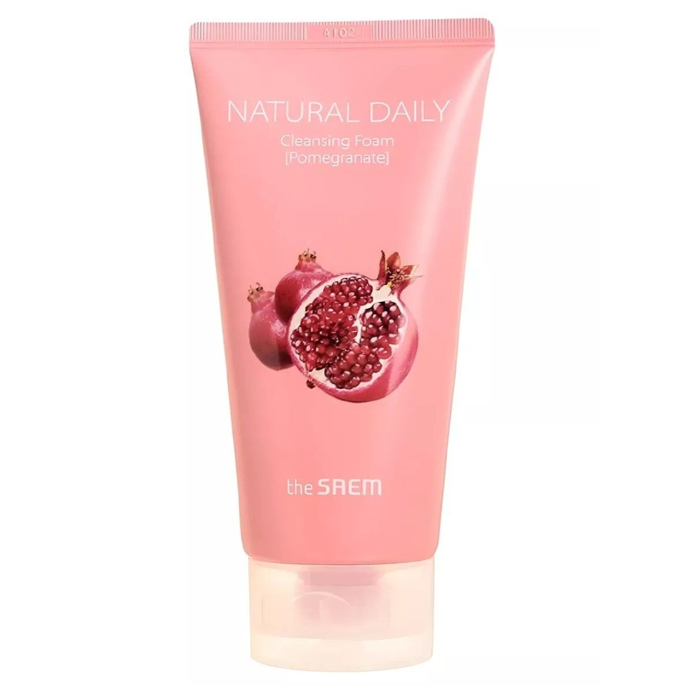 The Saem Пенка для умывания с экстрактом граната Natural Daily Cleansing Foam Pomegranate, 150 мл  #1