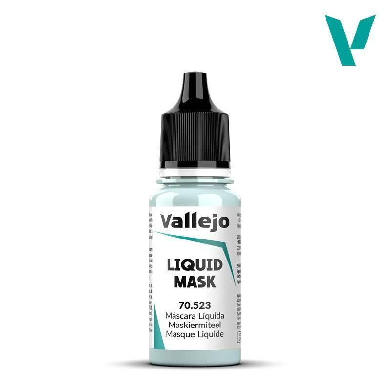 Vallejo Liquid Mask Маскировочная жидкость, 17 мл, AV 70523. #1