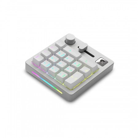 Glorious Клавиатура проводная GMMK Numpad Pre-Built Fox Linear Switch White GLO-GMMK-NP-FOX-W  #1