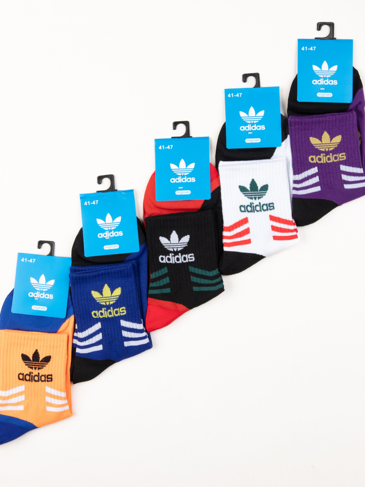 Комплект носков adidas, 5 пар #1